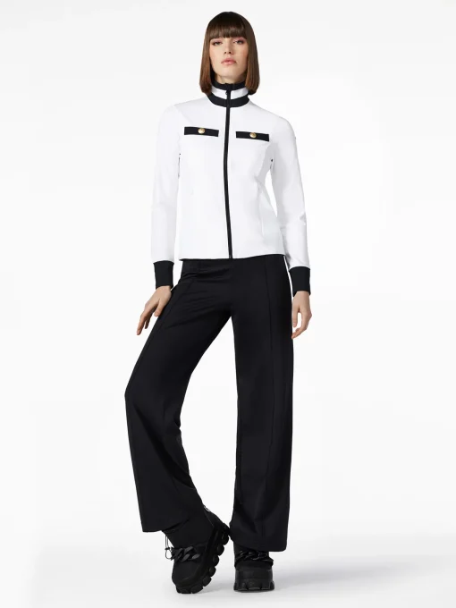 Goldbergh RENÉE Full Zip Cardigan white Discount