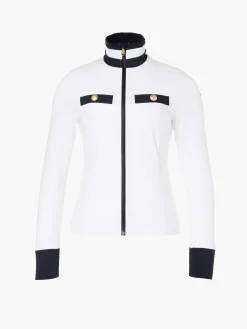 Goldbergh RENÉE Full Zip Cardigan white Discount