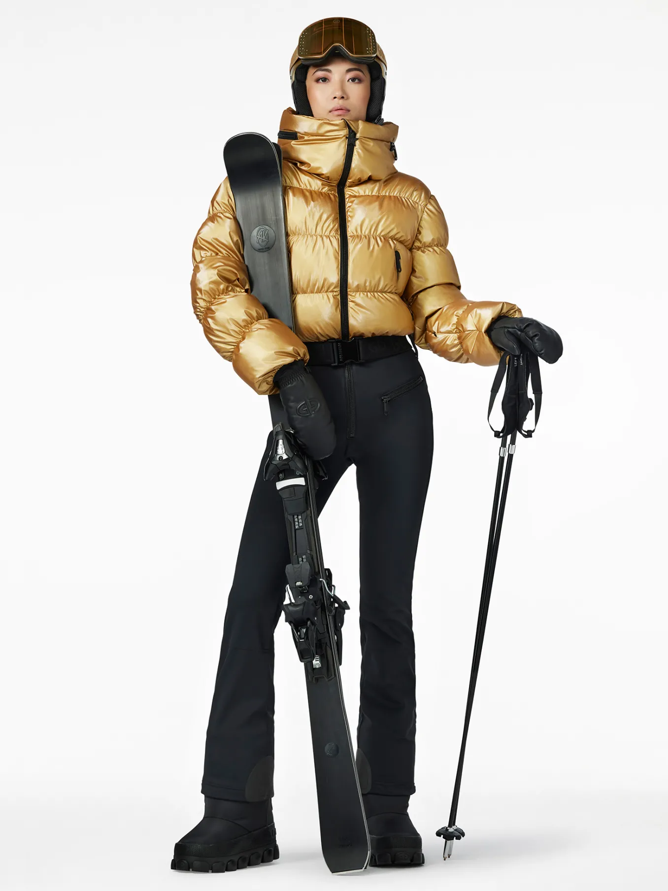 Goldbergh SNOWBALL Ski Suit Gold New