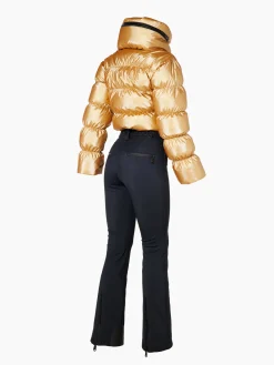 Goldbergh SNOWBALL Ski Suit Gold New