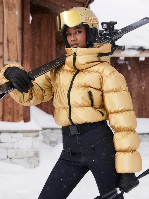 Goldbergh SNOWBALL Ski Suit Gold New