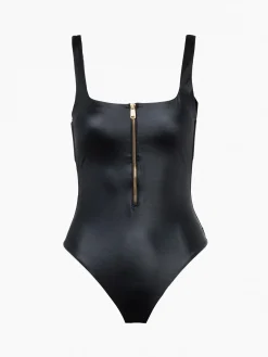 Goldbergh SURFSIDE Bathing Suit Zipper black Online