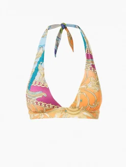 Goldbergh TAN Bikini Top miami magic