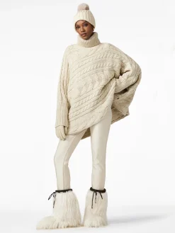Goldbergh TWIST Oversize Knit Sweater champagne