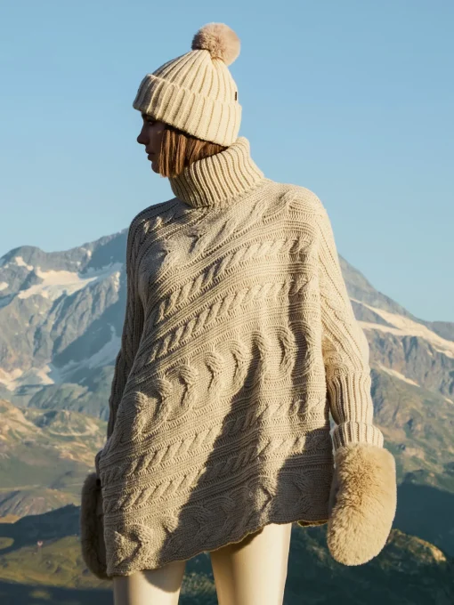 Goldbergh TWIST Oversize Knit Sweater champagne