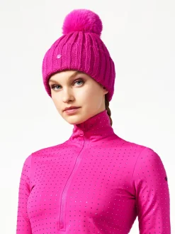 Goldbergh UNA Beanie passion pink Outlet